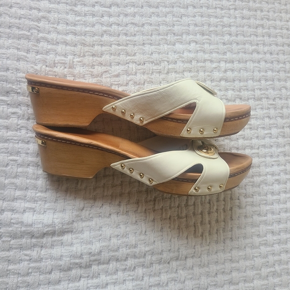 Coach Lee Women's White Slide Sandals Size 8.5 - Picture 8 of 12